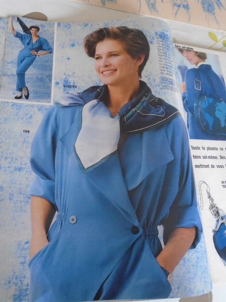 Magazine BURDA Vintage Juin 1991 - Patrons Jupes, Blouses, Robes - Occasion