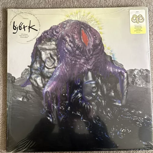 BJORK "VULNICURA" ULTRA LIMITED DELUXE YELLOW VINYL LP BRAND NEW SEALED / NEUF