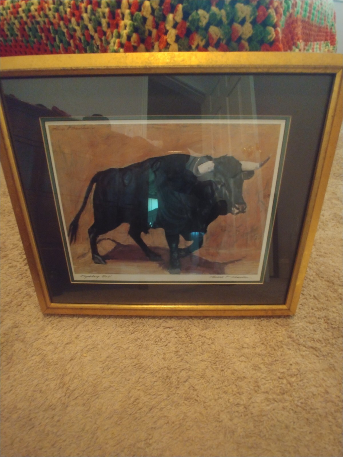 antique framed art large eBay