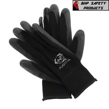 GLOBAL GLOVE PUG POLYURETHANE PU COATED WORK GLOVES 6 DOZEN X-LARGE PUG17-XL 