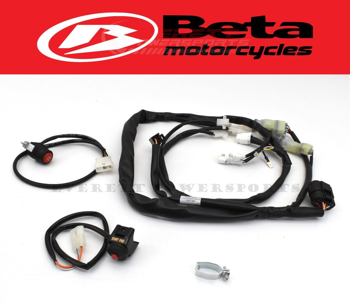 Beta OEM - Race Wire Harness with Electric Starter Light Connections Beta OEM - Race Wire Harness with Electric Starter Light Connections