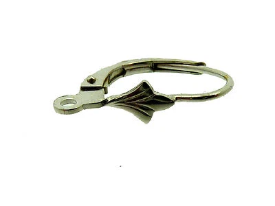 # 047 # OHRBRISUR KLAPP BRISUR VOM JUWELIER-FACHHÄNDLER WEIßGOLD 585 / 14 K - Bild 1 von 3