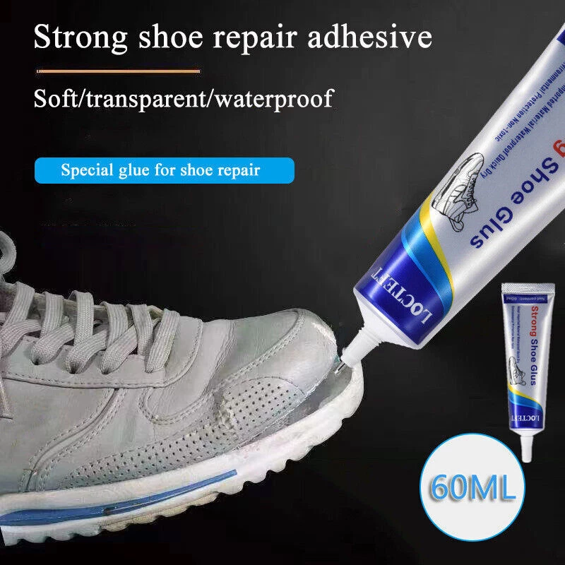 Clear shoe best sale glue