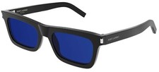 Saint Laurent BETTY SL 461 Black/Blue 009 Sunglasses
