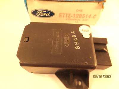 FORD 1987 &UP E-F,U150/350 VAN & TRUCK ''CONTROL'' (MAINTENANCE INDICATOR WARNING)