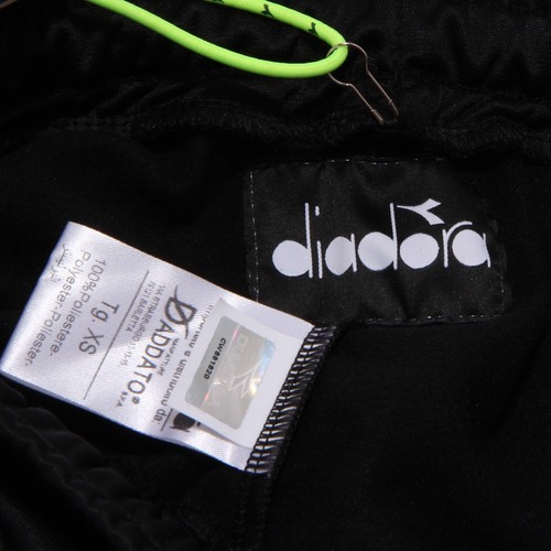 7607W pantalone tuta bimba DIADORA girl black sweatpant - Picture 3 of 4