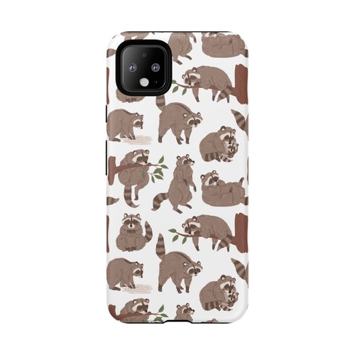 Raccoon Forest Phone Case - Cute Woodland Design, Animal Lover Gift - Dual Layer - Picture 105 of 177