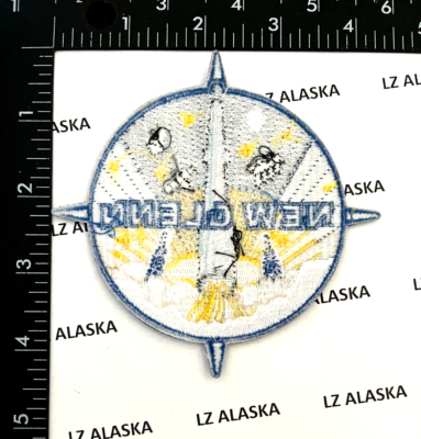NEW GLENN HEAVY LIFT MISSILE LAUNCH PATCH (AFH) JEFF BEZOS - BLUE