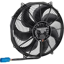 SPAL 30107328 Plus Series Curved Blade Electric Puller Fan, 16 In
