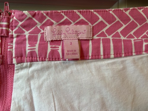 Lilly Pulitzer Damen Skort rosa & weiß - Bild 7 von 9