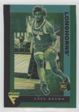 2021-22 Panini Chronicles Draft Picks Flux Green Greg Brown III #239 0gm4