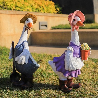 F��r Gartendeko Ente Gartendeko Gartenanh?nger bunt Gartenakzent