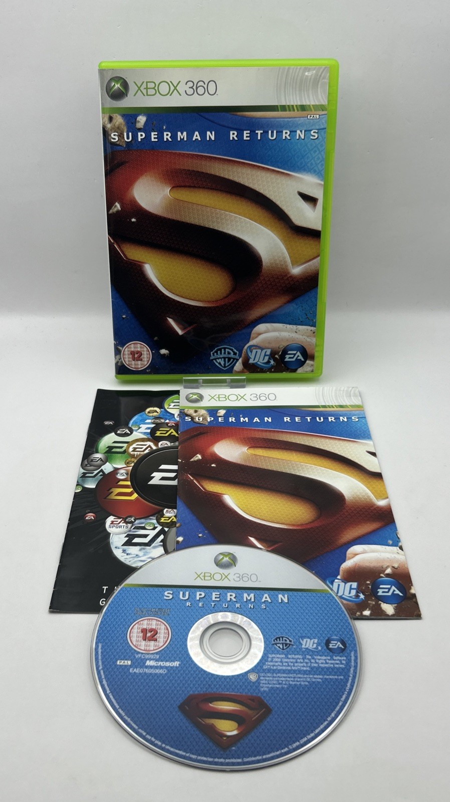 Superman Returns Xbox 360 Complete With Manual PAL CIB VGC Tested & Working