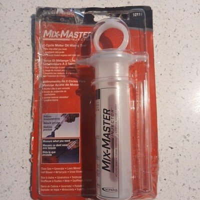 FLOTOOL The MixMizer 2-Cycle Motor Oil Mixing Syringe W 4 Inch Extension 10111