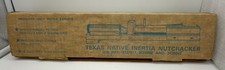 Vintage TEXAS NATIVE INERTIA NUTCRACKER MODEL #7141 Original Box & Instructions