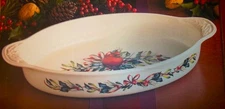 Lenox Winter Greetings Oval Baker 2Qt. New In Box 🎀