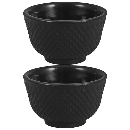  2 Pcs Tasse À Thé Vintage En Fonte Bol Chinois Traditionnel Petite - Afbeelding 6 van 18