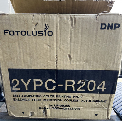 Sony / DNP 4x6 Media Kit for UP-DR200 & SnapLab UP-CR20L (2UPCR204 / 2YPCR204)