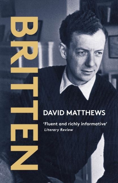 Britten by David Matthews Paperback