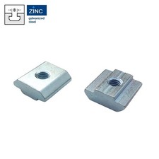 Nutensteine Nut 8 schwer für Aluprofil 30er B-Typ 40er I-Typ M4 M5 M6 M8