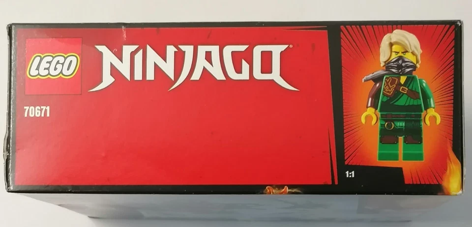 LEGO Ninjago 70671 Lloyd's Journey Loup Wolf Akita Sealed Scellé - 2019 - Photo 3/4
