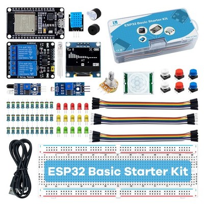 LAFVIN Basic Starter Kit for ESP32 ESP-32S WiFi I OT Development Board with... 