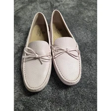 Marc Joseph New York Blush Pink Flats Size 11 With Bow Detail