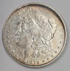 Toned 1879 P 90% Silver Morgan Silver Dollar AU+ Better Date