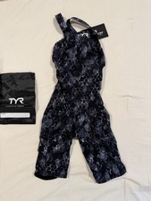TYR Avictor 2.0 Womens Open Back Flex Hip Size 26 Tech Suit Brand New with Tags