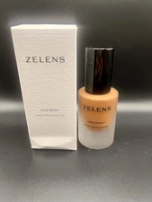 Zelens Lens Ready Perfecting Foundation (Almond) 1oz. New In Box