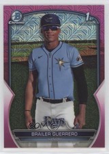 2023 Bowman Chrome Prospects Mega Box Pink Mojo Refractor Brailer Guerrero 0fz3