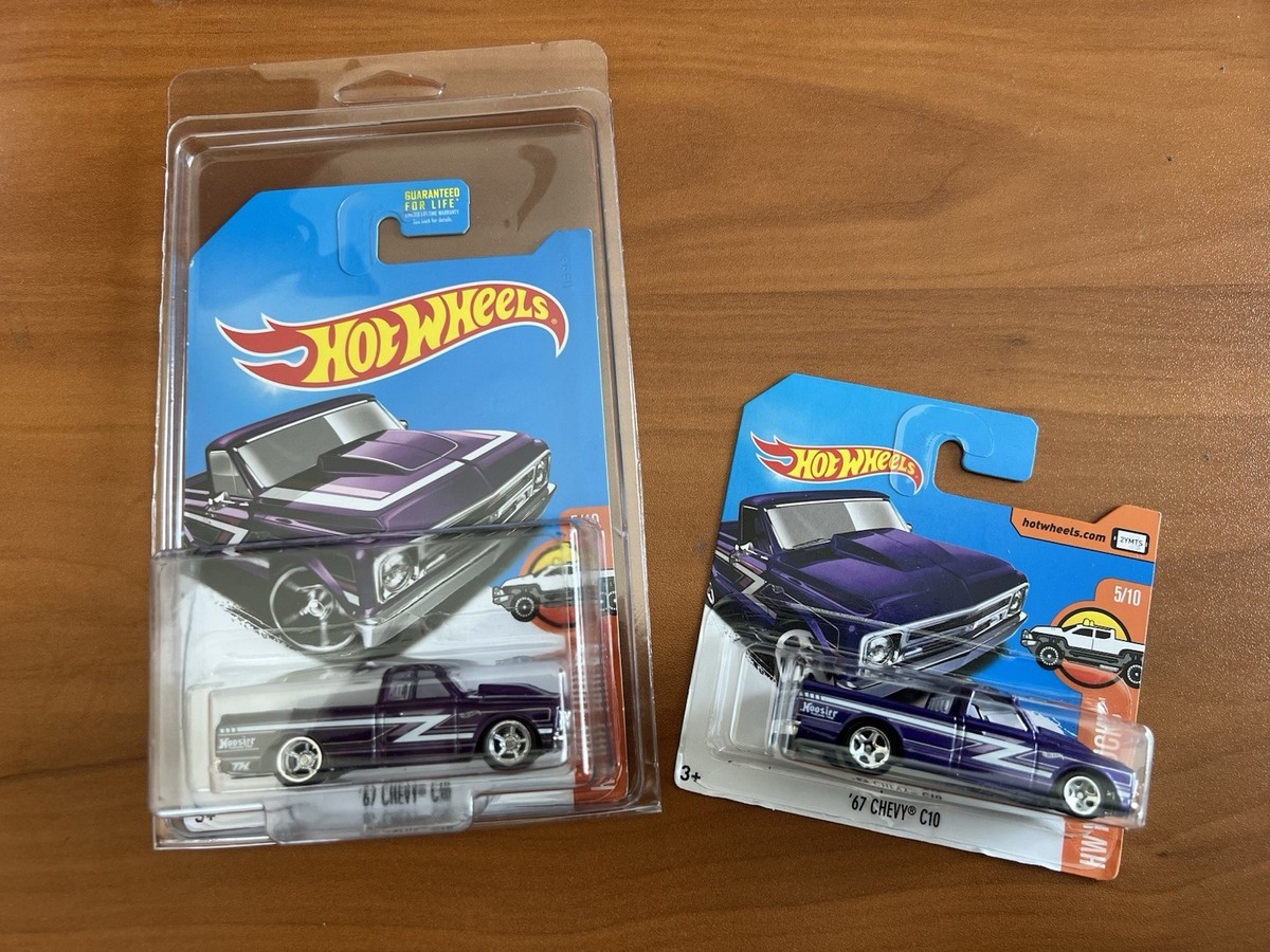 こなといっしょ ハズレ券 50枚 Hot Wheels Purple '67 Chevy C10 Pickup Truck Super Treasure