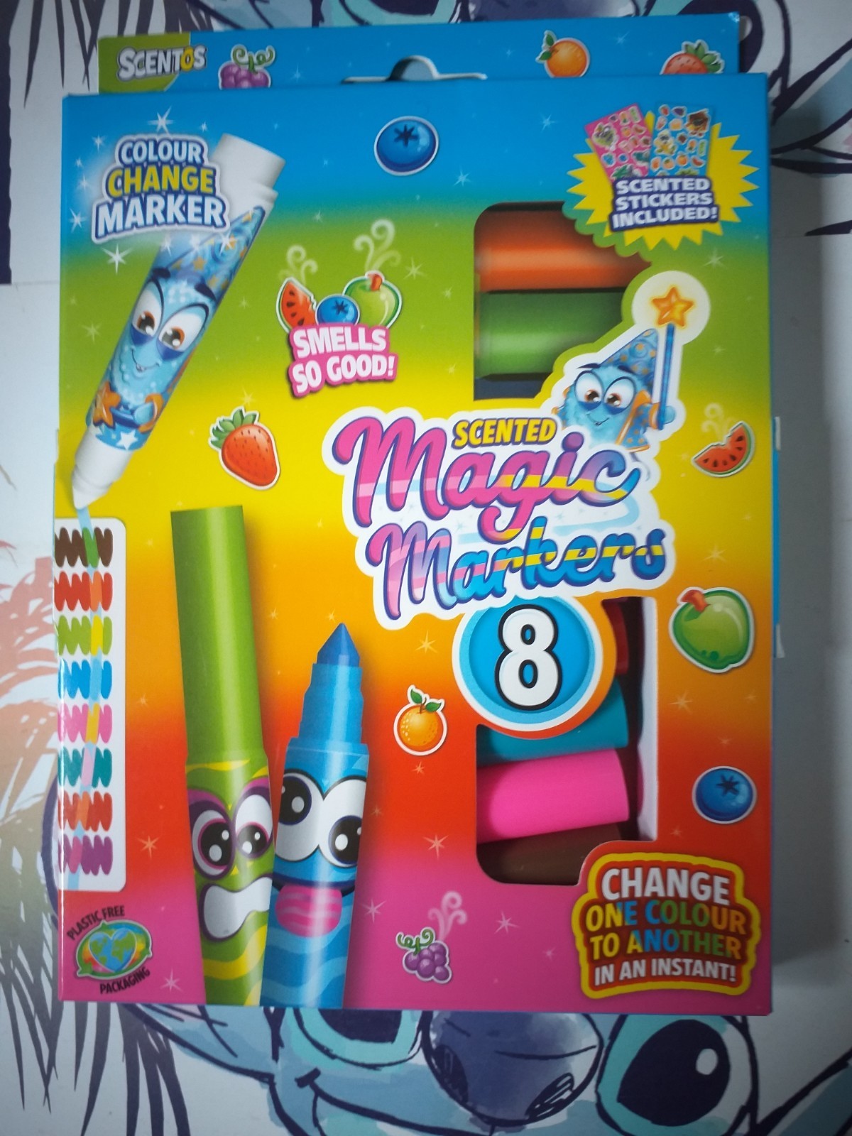 SCENTOS:SCENTED MAGIC MARKERS X 8PK