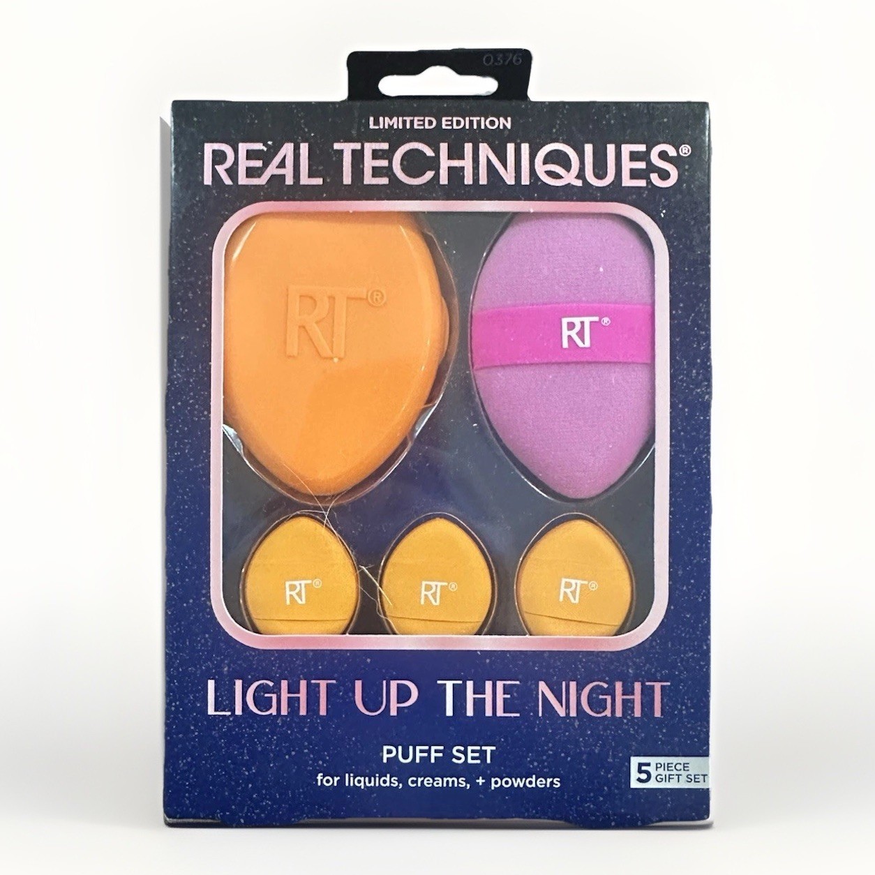 Real Techniques Makeup Sponge Powder Puff Beauty Blender Set