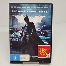 The Dark Knight Rises (DVD, 2012) Anne Hathaway Christian Bale Gary Oldman Josep