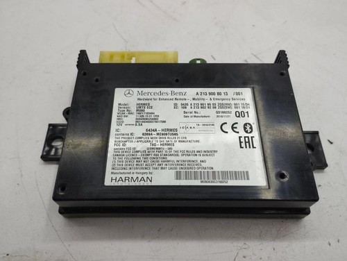 Mercedes-Benz E W213 2017 Bluetooth Modul Steuergerät A2139008013 AMD167245