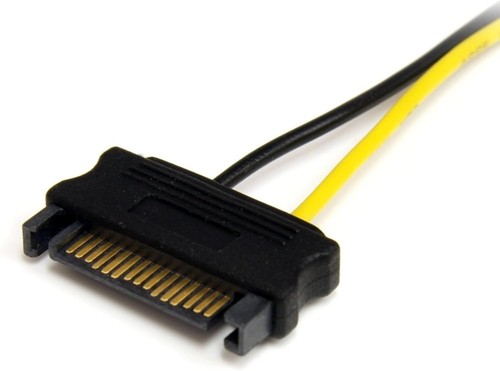 StarTech.com SATPCIEX8ADP 6in SATA Power to 8 Pin PCI Express Video Card Power C - Bild 9 von 10
