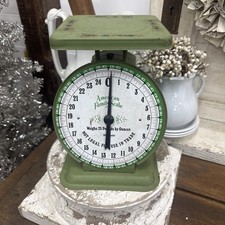 Vintage 'American Family Scale' Moss Green up to 25 lb