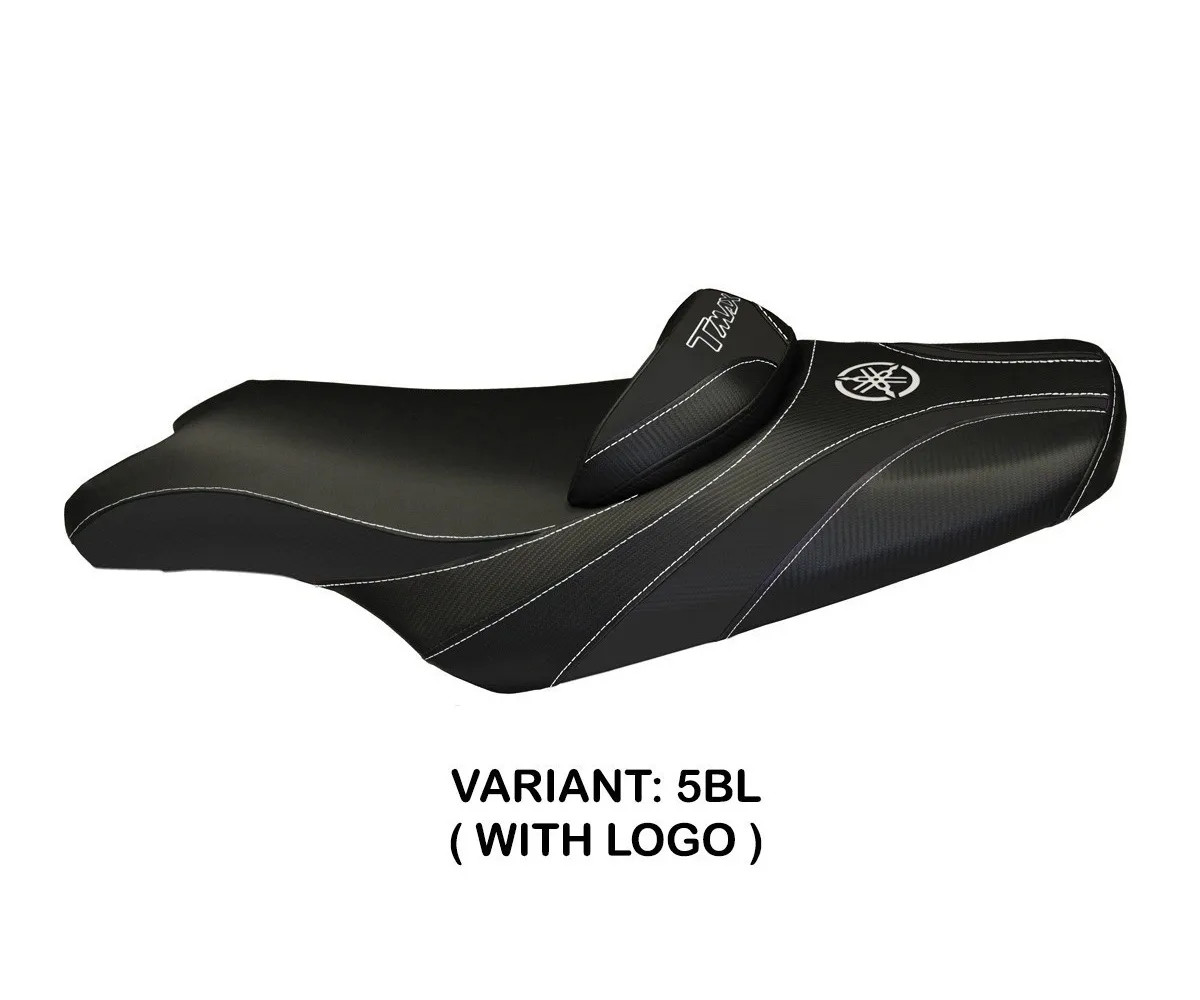 Seat saddle cover Mpss Black (BL) TPZ Italia for YAMAHA T-MAX 500 2008 > 2016