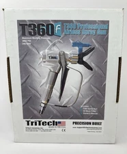 TriTech 503-152 T360 2 Finger Airless Pro Spray Gun T93 517 Tip Manual USA -NEW-