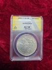 1901 Morgan Silver Dollar -  ANACS AU58 Details Scratched