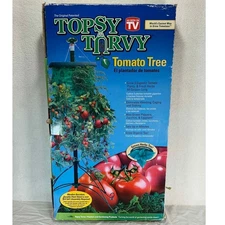 Topsy Turvy Tomato Tree Planter Upside Down Garden New in Box