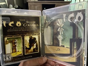 The Ico & Shadow of the Colossus Collection PS3 PlayStation 3 Case/Art/Manual A+