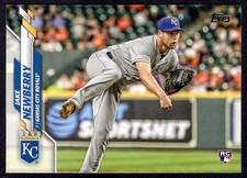 2020 Topps Update Jake Newberry Rookie Kansas City Royals #U-105
