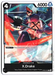 X.Drake OP08-093 Common Two Legends One Piece TCG