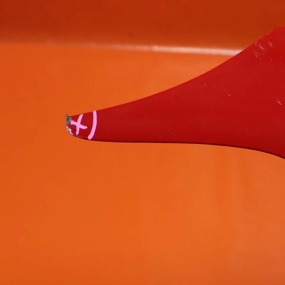 PORSCHE 911 930 TURBO SLANTNOSE FENDER RIGHT 1985 1986 1987 BADLY DAMAGED OEM - Image 3 of 4