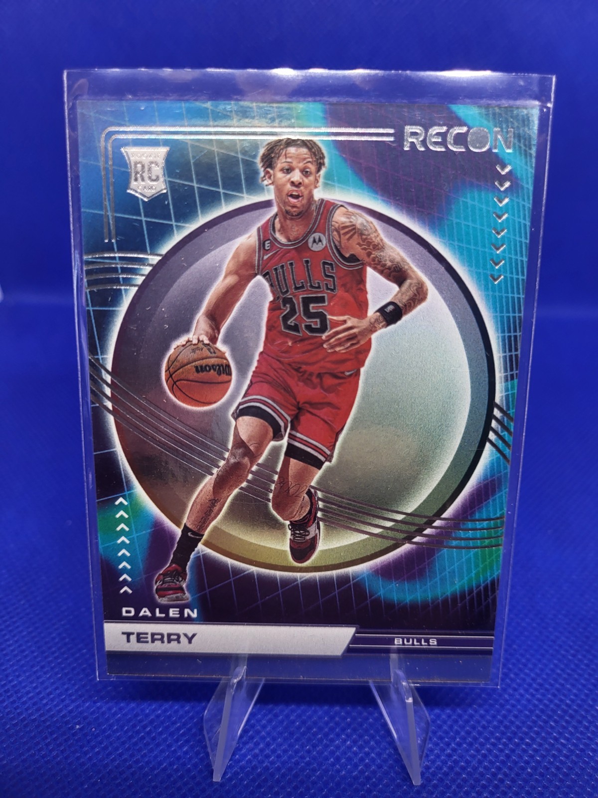 2022-23 Panini Recon Basketball, Dalen Terry #245 Rookie RC, Chicago Bulls