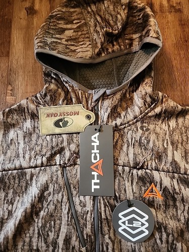 Banded Gear Thacha Gear L2 Hooded Fleece ML Jacket Zip Bottomland Camo Large - Picture 2 of 5