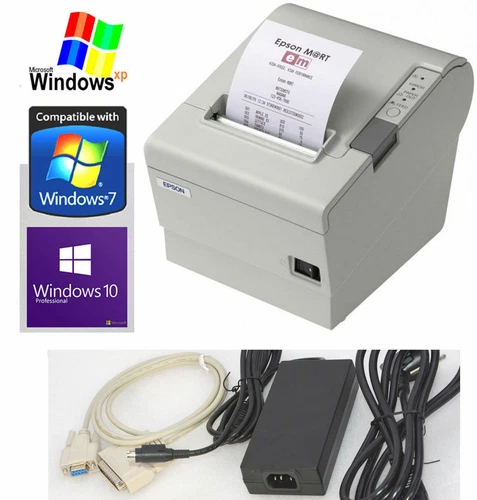 Epson TM-T88IV 88IV Impresora Térmica Impresora de Recibos Caja RS-232 Serial #5