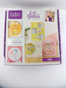 Cute as a Button Craft Kit - Crafter's Companion - Makes min of 24 Cards